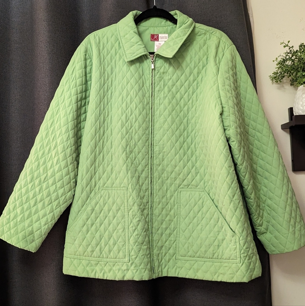 Jennifer Moore quilted spring jacket